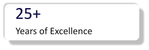 25+ Years of Excellence